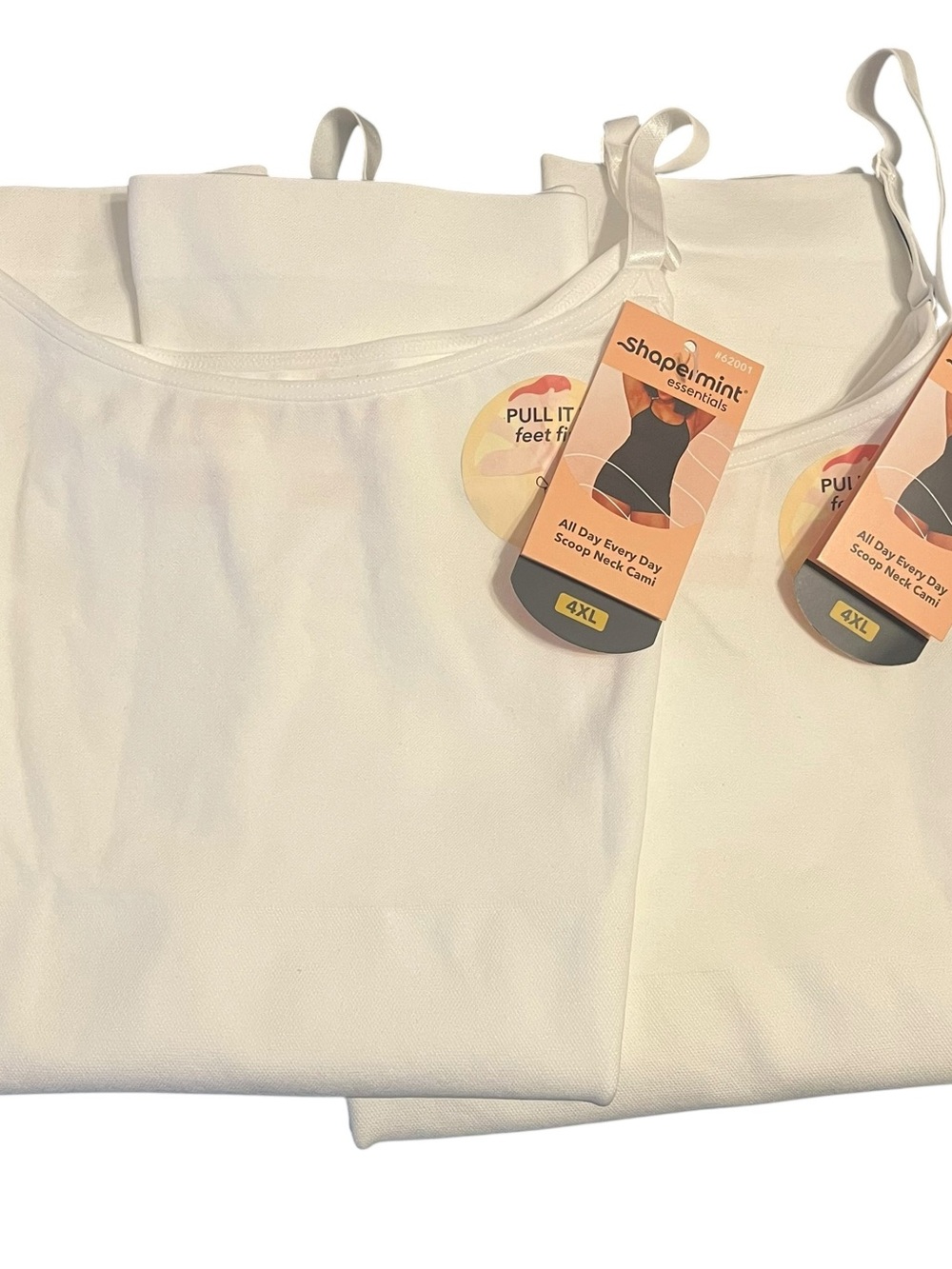 Shapermint Essentials All Day Every Day Scoop Neck Cami Set of 2